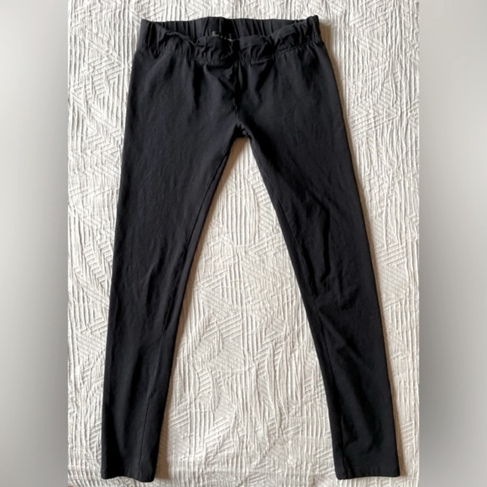 3/$20💥NEW Paper Bag Waist Black Leggings, Ultra Low Rise, Stretchy, Seductions